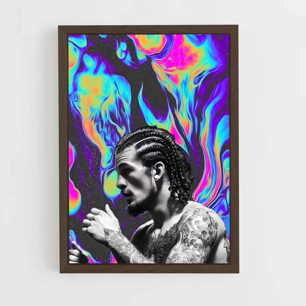 Poster Sean colorée – affiche MMA (vue 5)